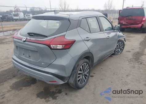 2021 Nissan Kicks Sv Xtronic Cvt from USA, damaged, VIN 3N1CP5CV3ML562774